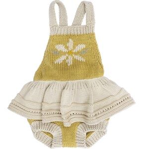 WILD WAWA Daisy Romper, Honeycomb